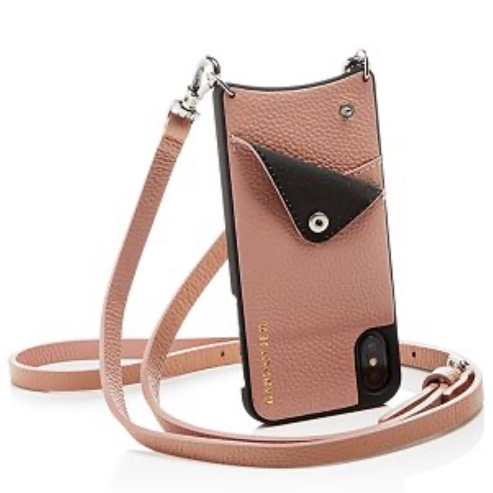 Bandolier Nude IPhone X leather crossbody